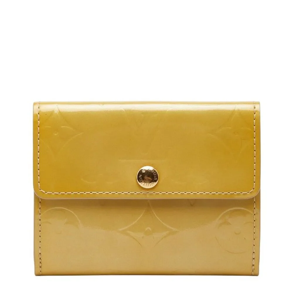 Louis Vuitton Monogram Vernis Compact Wallet M91170